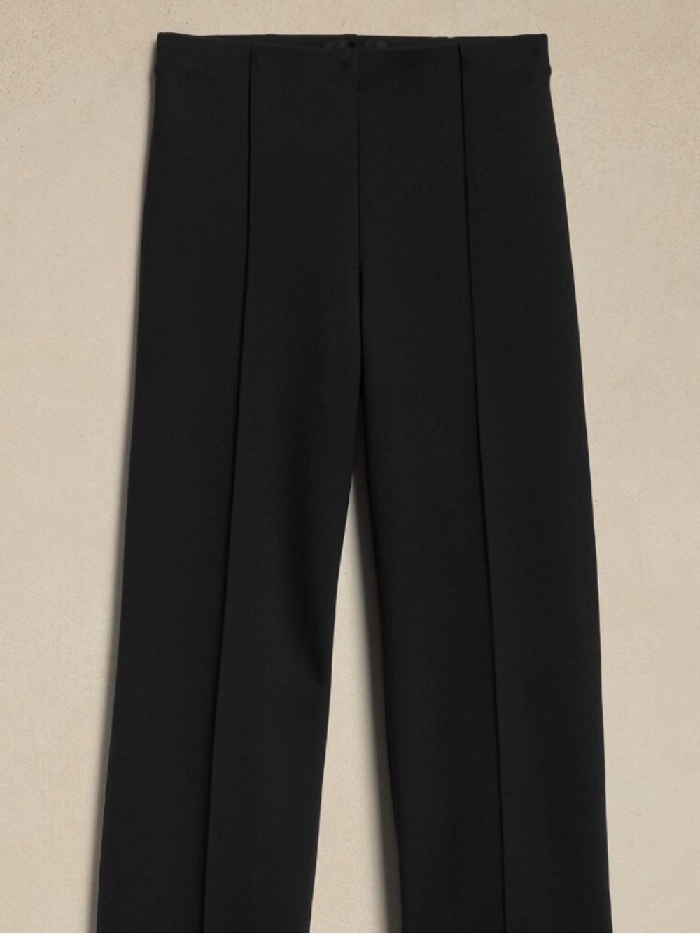 Banana Republic Everywhere Ponte High Rise Straight   Black. Extra Small - Picture 3 of 8